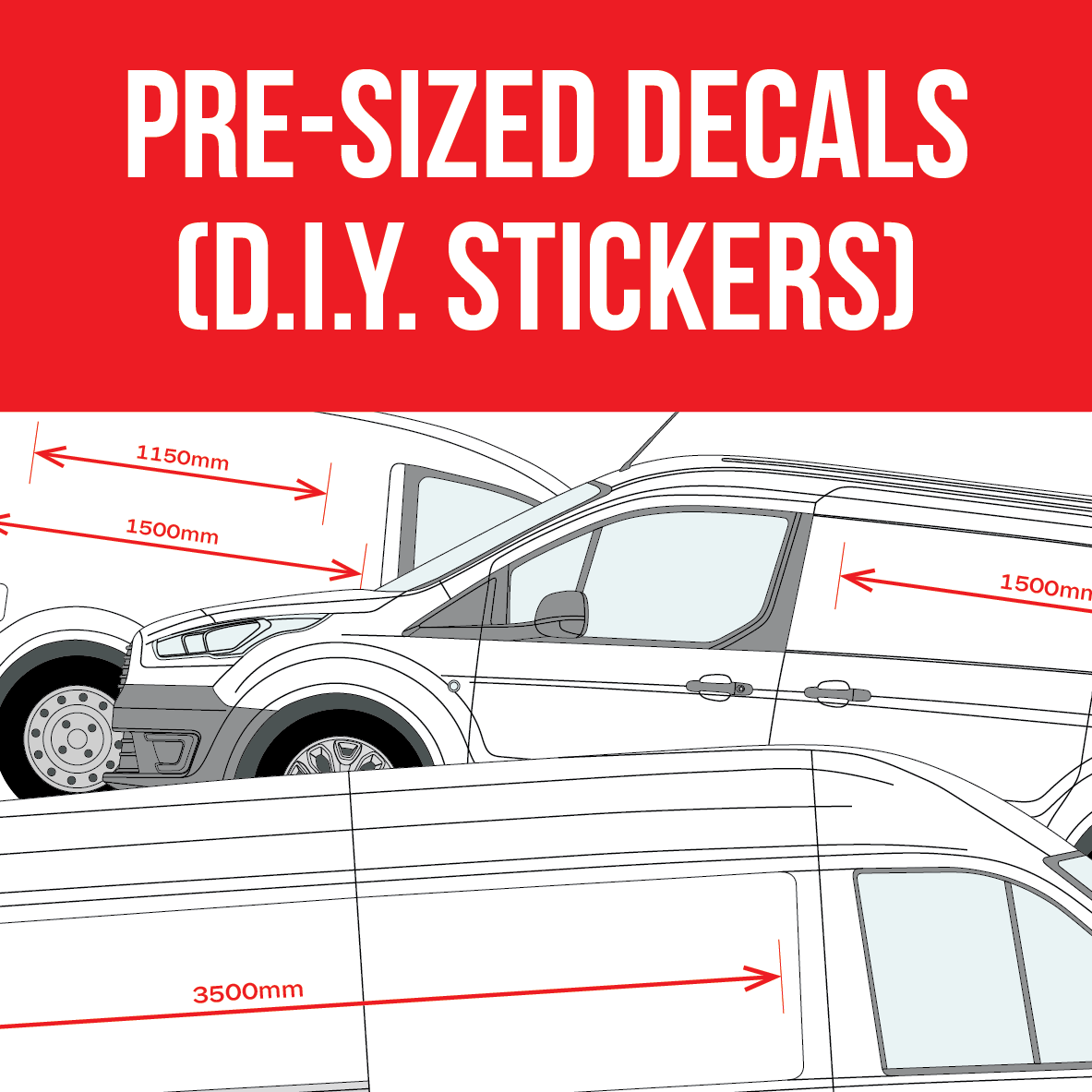 We brand and wrap vans and more Single Van Signage Branding Decals 1 van branding signage