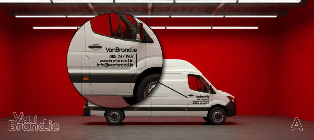 We brand and wrap vans and more Home - Van Branding on the move. 3 Van Branding - The Starter Job